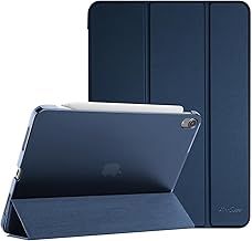 ProCase Smart Case for iPad Air 11-inch M3 2025/M2 2024/10.9" Air 5th 4th Generation 2022 2020, Protective Cover for iPad Air 5 4 -Navy