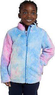 Mountain Warehouse Rainbow Cosy Kids Fleece - Full Zip Childrens Top, Lightweight, Warm & Cosy Girls & Boys Sweater, Front Pockets - Best for Spring Summer