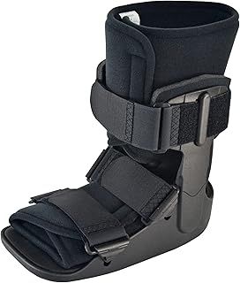 Short Fracture Walker Boot - Ideal for Stable Foot and Ankle Fracture, Achilles Tendon Surgery, Acute Ankle Sprains, Post Op Care (Small (Shoe Size 4-6.5))