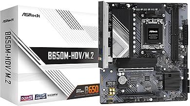ASRock B650M-HDV/M.2, AMD B650, AM5, Micro ATX, 2 DDR5, HDMI, DP, 2.5G LAN, PCIe4, 2x M.2