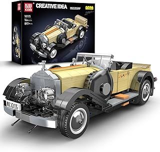 Mould King 10115 Classic Cars Building Kits, MOC Building Blocks Set to Build, Gift for Kids Age 8+/Adult Collections Enthusiasts (897 Pieces, Static Version)