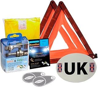 Family Motoring & Leisure UK To Spain Standard Driving Kit - Car Travel Kit