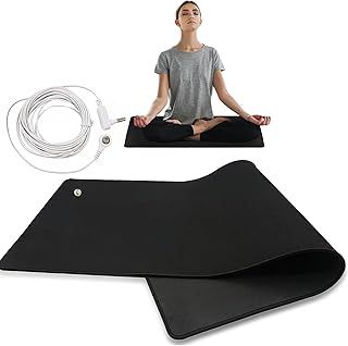 FunnAura 35 × 75 cm Grounding Sheet Earthing UK, Pemf Mat, Earthing Sheets for Improving Sleep and Balance