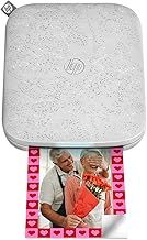 HP Sprocket 3x4 Inch Instant Smartphone Photo Printer - Portable Color Wireless Mobile Printer - Zink Sticky-Back Photos - Print from Compatible iOS & Android Devices with Bluetooth w/the Creative App