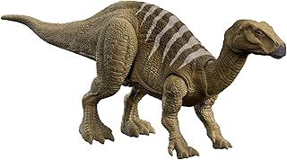 Jurassic World Dominion Roar Strikers Iguanadon Dinosaur Action Figure with Attack Motion and Sound, Toy Gift with Physical and Digital Play​