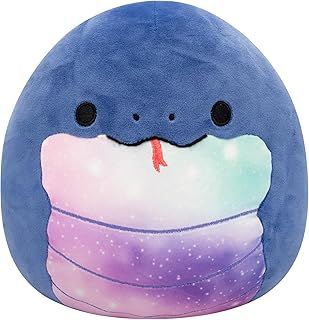 Squishmallows Original 7.5 Inch - Herman the Navy Blue Snake