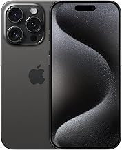 Apple iPhone 15 Pro (128 GB) - Black Titanium (Renewed)