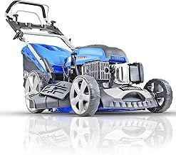 Hyundai 20"/51cm 196cc Electric-start Self-propelled Petrol Lawnmower, 6 Cutting Heights, Large 70l Grass Collector, Foldable Handles, 3 Year Warranty