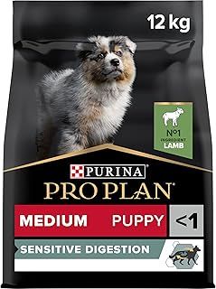 PRO PLAN® Medium Puppy Sensitive Digestion Dry Dog Food with Lamb 12kg
