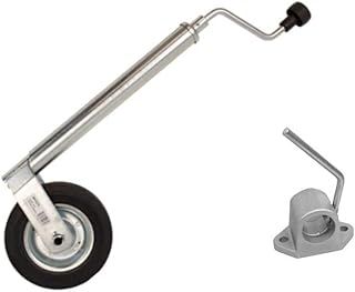 Maypole 42mm Medium Duty Jockey Wheel for Trailer up to 2700kg - with HD Clamp