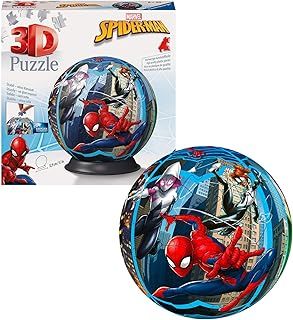 Ravensburger Marvel Spiderman 3D Jigsaw Puzzle for Kids and Adults Age 6 Years Up - 72 Pieces-No Glue Required - Presents for Children