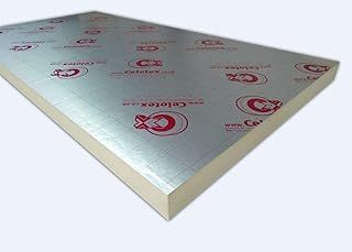 2400 x 1200 x 50mm Celotex GA4050 / Kingspan TP10 / TF70 / Ecotherm Ecoversal Foil Insulation (10)