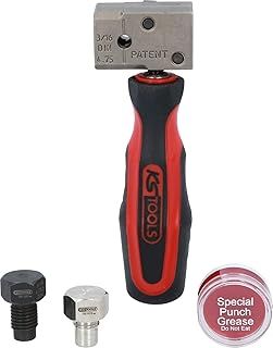KS Tools Flarefixeco 4 122.1215, universal brake line, flaring tool set, 75 mm, 4-piece.