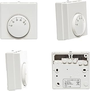 Team Controls Central Heating Room Thermostat Mechanical Adjustable Dial Stat Replaces Honeywell T6360B (TCRSTAT)