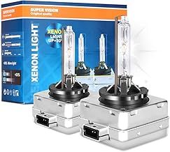 D1s Xenon Bulb Hid Headlight Bulb Headlight Bulbs 35w 6000k Cool White Low Beam Replacement Bulb Super Bright P68 Waterproof Pack of 2