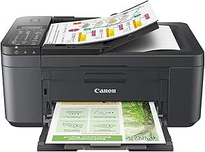 Canon PIXMA TR4755i Wireless Colour 4-in-1 Inkjet Photo Printer - A4 Print, Copy, Scan, Fax, Wi-Fi - ADF, Auto 2 Sided-Print - PIXMA Print Plan Compatible - Suitable for Home Office Print