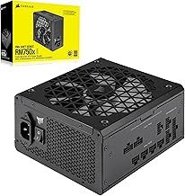 Corsair RM750x SHIFT Fully Modular ATX Power Supply - 80 PLUS Gold - ATX 3.0 - PCIe 5.0 - Zero RPM - Modular Side Interface - Black