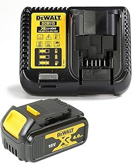 DeWalt DCB182 18V 4.0Ah Battery + DCB1104 18V Li-Ion Multi Voltage Charger