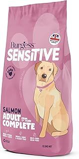 Burgess Sensitive Dry Dog Food Salmon, 12.5 kg