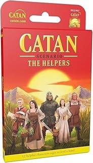 Catan Catan Scenarios: The Helpers Extension Board Game Ages 12 plus 3-4 Players