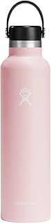 Hydro Flask - Water Bottle 709 ml (24 oz) - Vacuum Insulated Stainless Steel Water Bottle with Leak Proof Flex Cap and Powder Coat - Standard Mouth - Trillium