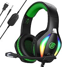 FC100 Gaming Headset for PS4, PS5, PC, Xbox, Switch, Gamer Headset with Mic, Gaming Headphones with Microphone, Noise Cancelling Headphones with 3.5mm Jack