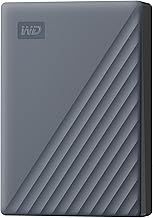 WD 6TB My Passport Works with USB-C, portable external hard drive, USB 3.2 Gen 1, software for device management, backup, password protection, Works with PC, Mac, Chromebook, Gaming Consoles, Grey