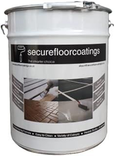 Secure Floor Coatings Super durable oil based semi gloss paint, 20L !! LIGHT GREY