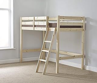 STRICTLY BEDS&BUNKS Oscar High Sleeper Loft Bunk Bed, 3ft Single