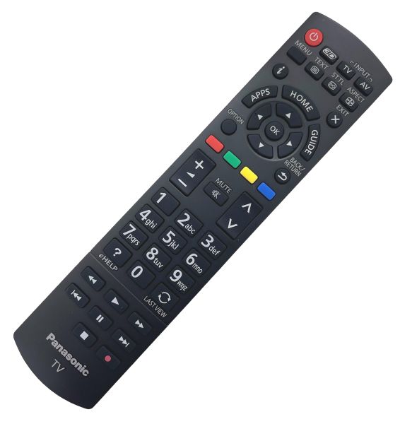 Universal Genuine Remote Control for Panasonic N2QAYB000829 N2QAYB001012 N2QAYB001111 N2QAYB000830 LCD LED 3D HD Smart TV with 3D, MY APP Buttons