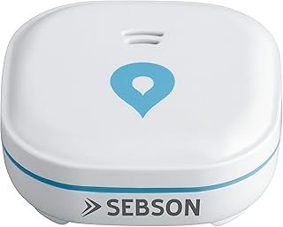 SEBSON Water Alarm Mini GS153, 10 year long term battery, water leak detector 60x60x24.2mm, water sensor with lithium battery
