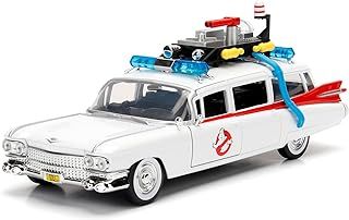 Jada Ghostbusters ECTO-1 metal 1:24 diecast car, celebrating Ghostbusters this vehicle is suitable for play, collecting and as a gift