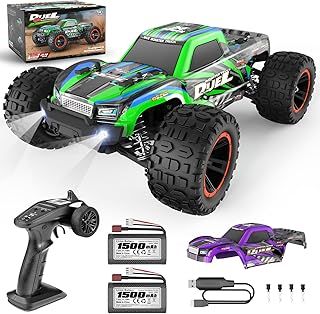 HAIBOXING RC Car, 1:14 Remote Control Car for Adults & Kids, 39+KPH Hobby Electric Monster Truck, 2.4GHz 4WD All Terrain Waterproof Off Road RC Truck, Toys Vehicle Hobby Grade Buggy for Boys