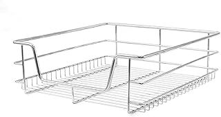 KuKoo 4 x Kitchen Pull Out Soft Close Baskets, 600mm Wide Cabinet, Slide Out Wire Storage Drawers