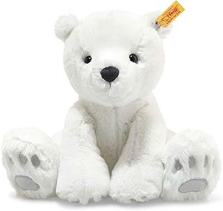 Steiff 062636 Kuscheltier Animals Soft Cuddly Friends Lasse polar bear, Single, White, 28 cm