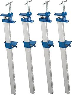 4x aluminum sash clamp 1200mm sash clamps. Deep-cut acme thread enables final tightening and application of clamping pressure. Made with u-section aluminum