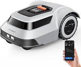Robotic Lawn Mower Smart Robot - up to 900m², with Max 180m Boundary Wire, 300% Higher Efficiency, Smart Mowing Path, Breakpoint Detection, Low Noise 55dB, ANTHBOT Robot Lawnmower