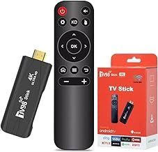 Android TV Stick 12.0 DDR4 2GB RAM 16GB H313 Quad-Core 64bit WiFi6 Dual 2.4G/5G WiFi 4K HDR10+ Ultra USB HD Smart TV STICK box