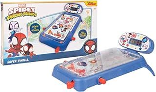 PaMeer® Marvel Spidey & His Amazing Friends Super Pinball Board Game, Electronic Machine Toy for Kids, for Boys and Girls