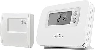 Plumbhub-Wireless Programmable Thermostat Replacement for CM927 CM921 CM727 CM721 CMS927B1049 with Relay Box Central Heating Programmer - White