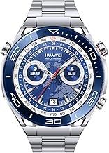 HUAWEI WATCH Ultimate Smartwatches for men, Zirconium-based Liquid Metal, ECG Analysis, Golf Watch, iOS & Android, Up to 14 Days Battery Life,Offline contour maps, 100-metre water resistance, Blue
