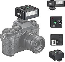 Godox iM30 Camera Flash Mini Flash Speedlite GN15 with 13 Levels Flash Power,CCT 6500K±200K with S1/S2 Optical Control for Sony Canon Nikon Fuji Olympus Camera