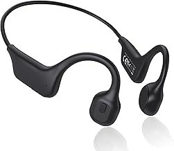 IFECCO Bone Conduction Headphones Bluetooth - Wireless Open Ear Headphones with Mic,IPX5 Waterproof Bluetooth Headphones for Cycling Running Hiking Bicycle