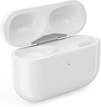 Charging Case Replacement Original Compatible with Air Pods Pro 1& Pro 2 Generation, Wireless Charger Case with Sync Button Bluetooth Pairing, Wired & Wireless Charging