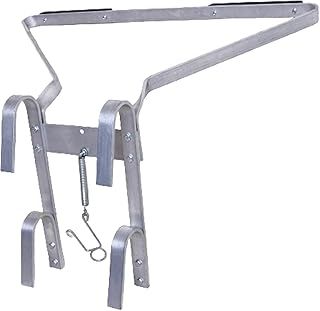 I-Shaped Ladder Stay Ladder Stand Off Down Pipe Ladder Accessories Aluminum Ladder Safety Devices Rubber Bumper No Trace Multipurpose No Tools Needed Used on Any Flat Surface or Wall