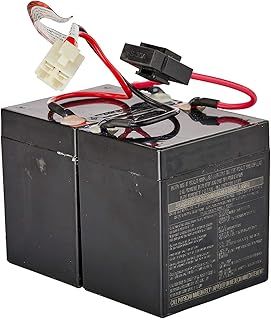 Razor Crazy Cart Battery with 30 Amp fuse (2 x 12V/5AH single connector)