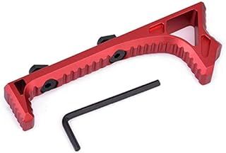 SBGJMY Tactical Mlok Keymod Foregrip Aluminum Link Curved Angled Hand Stop Front Grip Foregrip for Mlok Keymod Handguard System