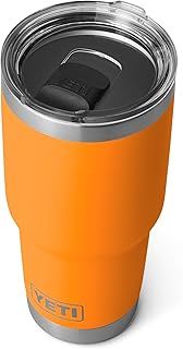 YETI Rambler Tumbler, Vacuum Insulated Stainless Steel Tumbler with Magslider Lid, King Crab, 30 oz (887 ml)