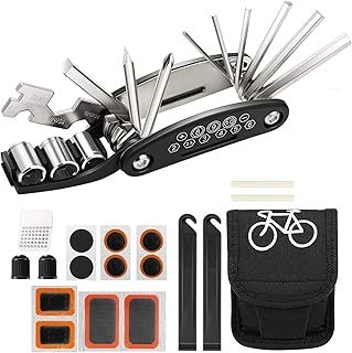 Bike Tool Kit, Puncture Repair Kit, Bike Multi Tool, Mountain Bike Accessories, Cycling Gifts