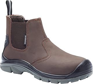 Blackrock Pendle Composite Safety Dealer Boots, Composite Safety Shoes, Wide Fit, Non-Metal Toe Cap, Mens Womens Work Boots, Slip-On Work Shoes - Size 10